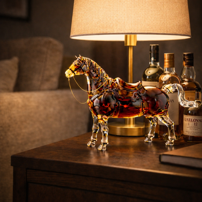 Bouteille de Whisky - Édition Équestre