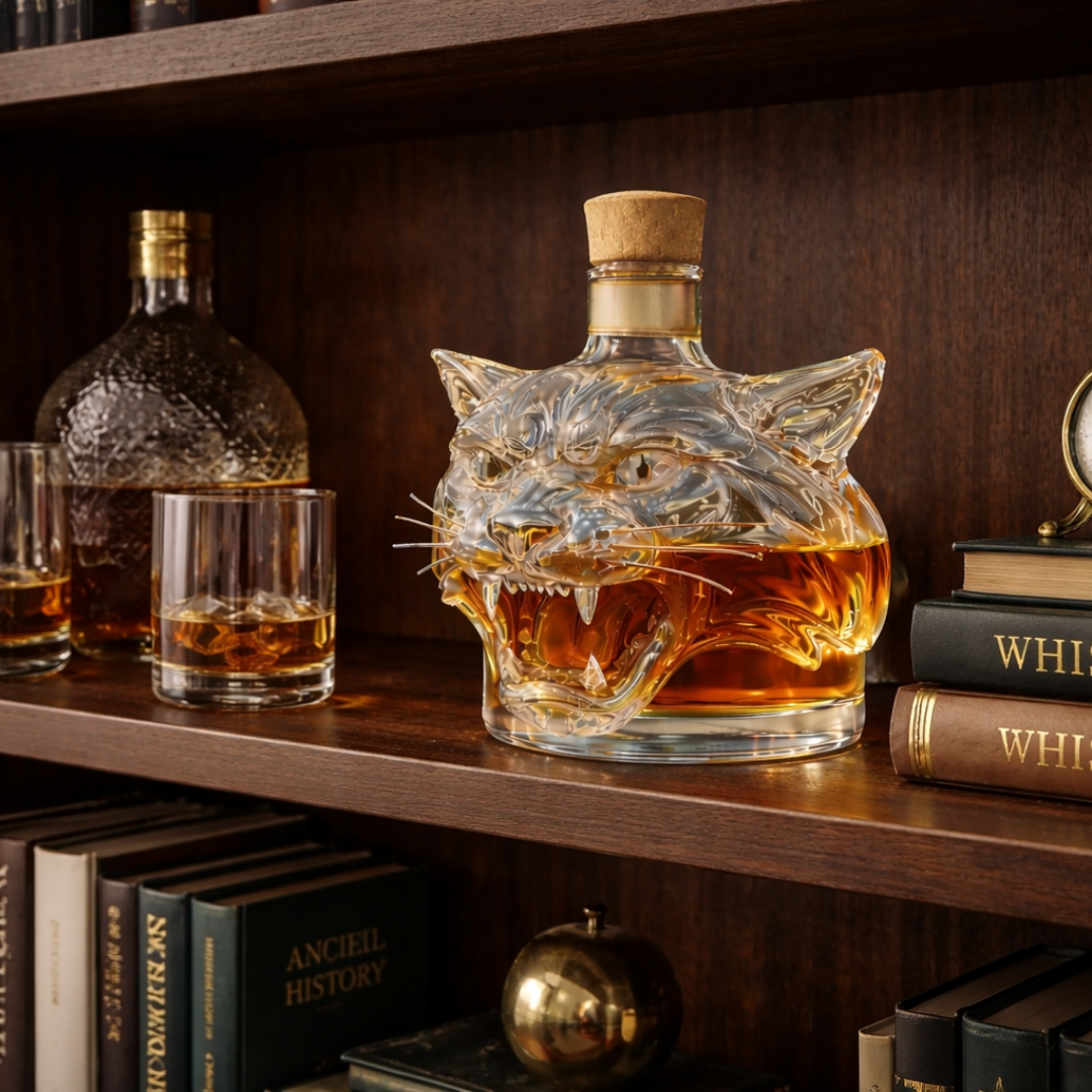 Bouteille de Whisky - Édition Tigre