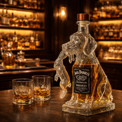 Bouteille de Whisky - Édition Chien