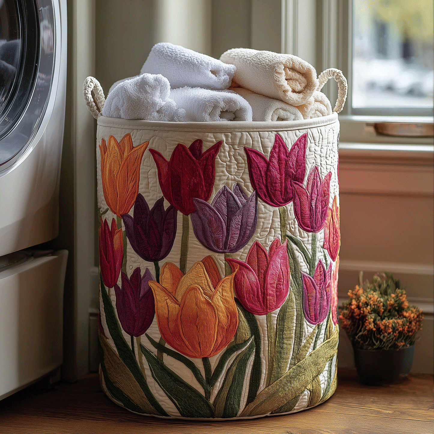 Lily | Tulip Joy Laundry Basket