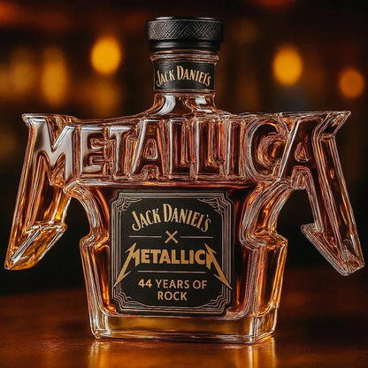 Bouteille de Whiskey - Édition Rock Metallica