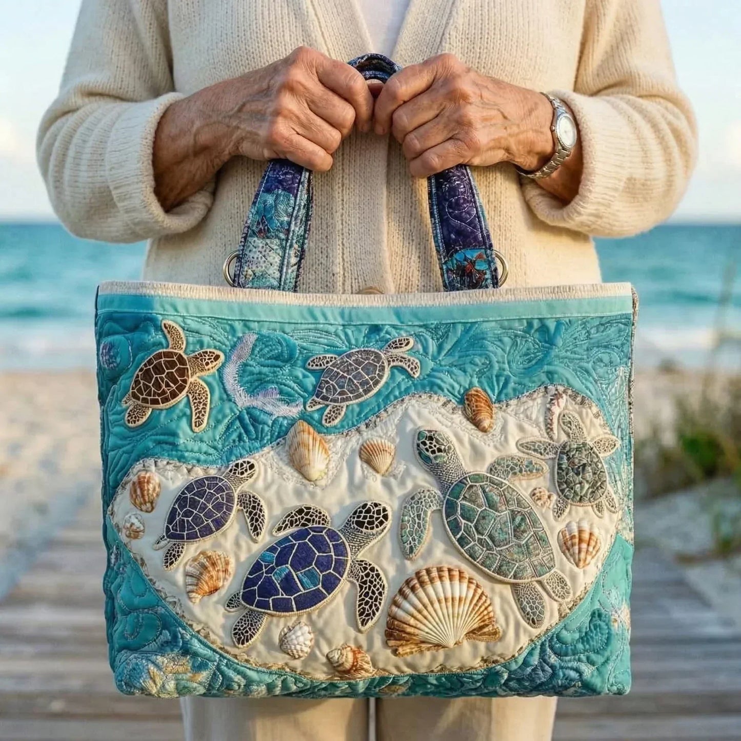 Artisanal Bag - Love of Turtles