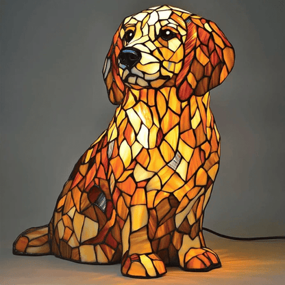 Glow Lamp Golden Retriever
